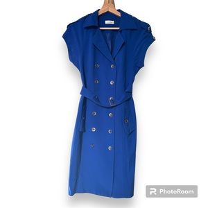 Calvin Klein coat style dress - belted dress